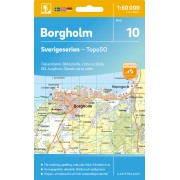 10 Borgholm Sverigeserien 1:50 000